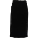 【1000円OFFクーポン配布中!!】 グッチ GUCCI スカート レディース ブラック Skirts Gonna midi velluto 756542ZLV061000 Black 関税 送料無料 ラッピング無料 2023AW ju