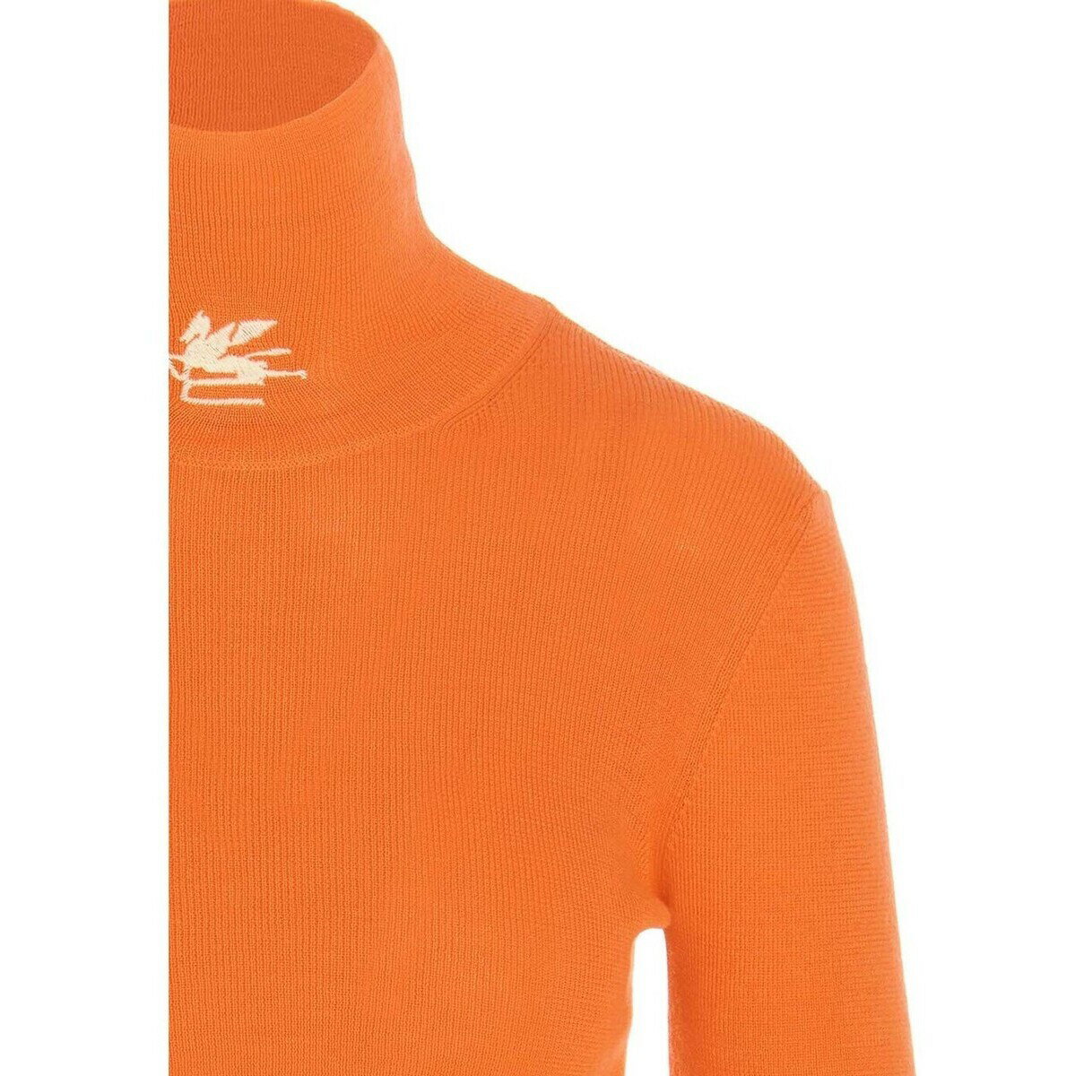 ETRO エトロ Orange Logo embroidery turtleneck sweater ニットウェア レディース 秋冬2022 137719133750 【関税・送料無料】【ラッピング無料】 ju