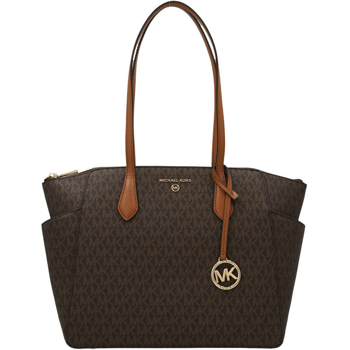 MICHAEL KORS マイケルコース Brown 'Marylin’ shopping bag トートバッグ レディース 秋冬2022 30S2G6AT2B252 【関税・送料無料】【ラッピング無料】 ju