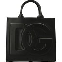 【10周年記念クーポン！P4倍！】 DOLCE&GABBANA ドルチェ&ガッバーナ ブラック Black Logo handbag バッグ レディース 秋冬2023 BB7272AQ26980999 【関税・送料無料】【ラッピング無料】 ju