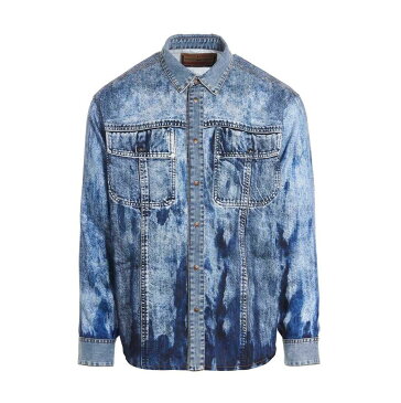 DIESEL ディーゼル Light Blue 'Gilly’ shirt シャツ メンズ 秋冬2022 A063580BHAY01 【関税・送料無料】【ラッピング無料】 ju