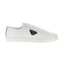 PRADA プラダ ホワイト White Prada Lane sneakers スニーカー メンズ 秋冬2023 2EE376FG0003F0EF0964 【関税・送料無料】【ラッピング無料】 ju