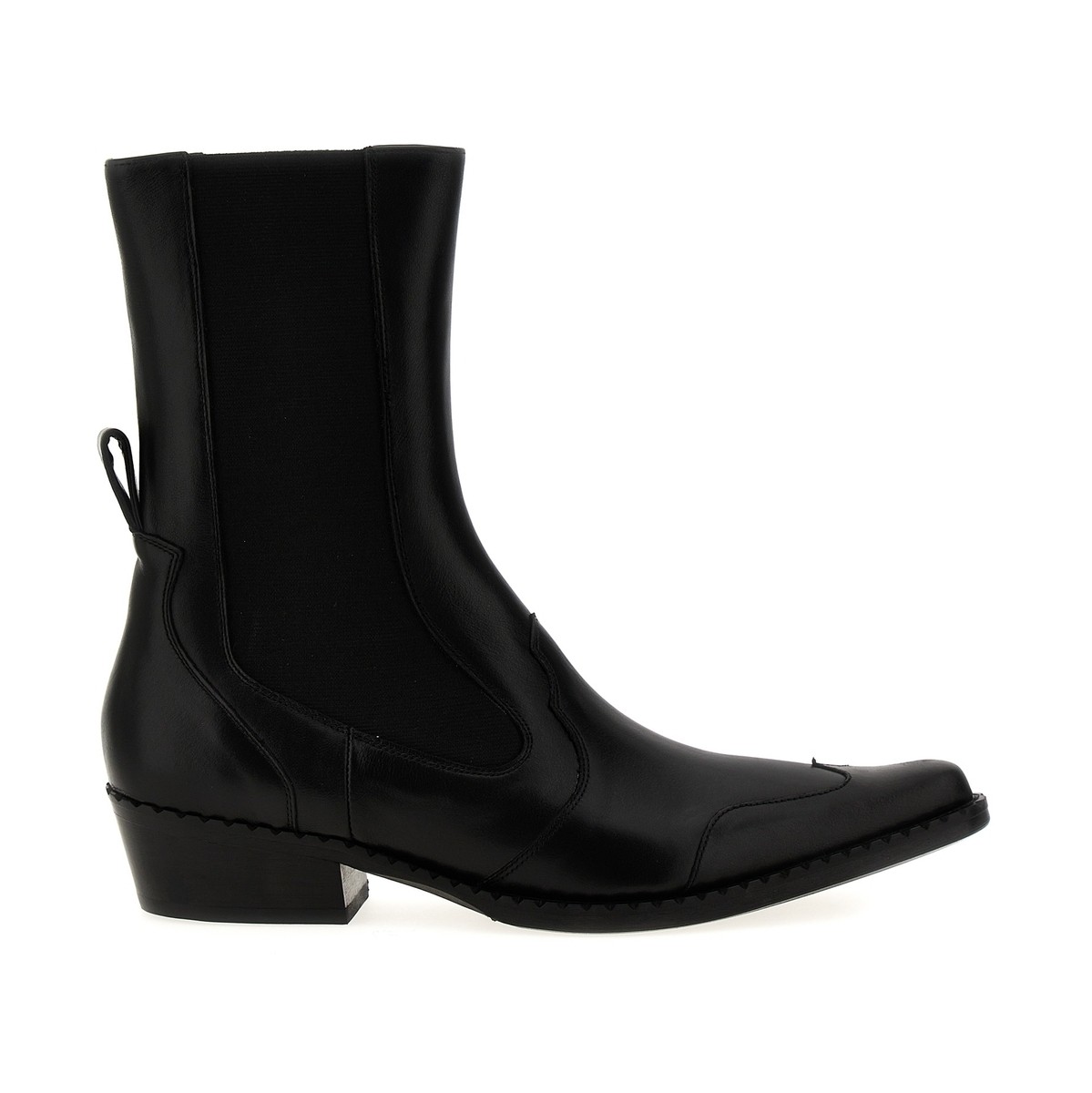 BY FAR バイファー ブラック Black 'Otis' ankle boots ブーツ レディ ...