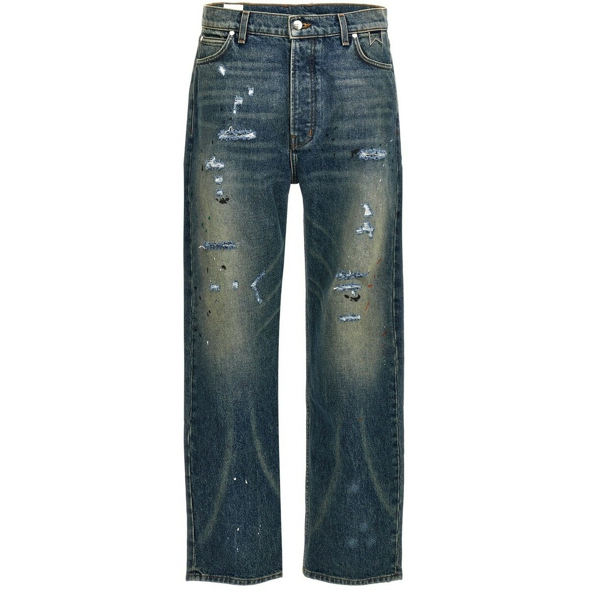 RHUDE 롼 ֥롼 Blue '90s' jeans ǥ˥  2023 RHPF23PA070123720032 ڴǡ̵ۡڥåԥ̵ ju
