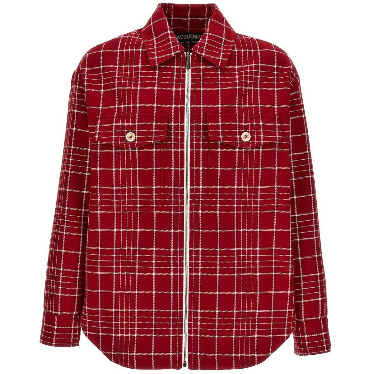 【お買い物マラソンスタート!!最大ポイント44倍】 JACQUEMUS ジャックムス レッド Red シャツ メンズ 秋冬2023 23H236BL102JACQUARDCHECKDARKRED 【関税・送料無料】【ラッピング無料】 juのサムネイル