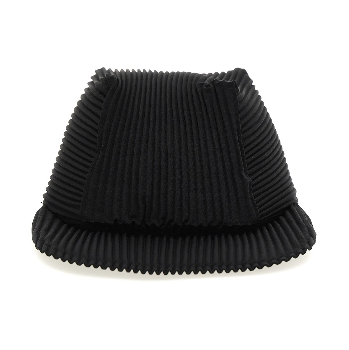 HOMME PLISSE' ISSEY MIYAKE ブラック Black Pleated cap 帽子 メンズ 秋冬2023 HP38AA40315  ju