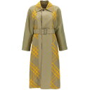 【本日0の付く日ポイント4倍!!】 BURBERRY バーバリー ベージュ Beige Check insert trench coat コート レディース 秋冬2023 8077136HUNTER 【関税・送料無料】【ラッピング無料】 ju