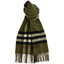 BURBERRY バーバリー マルチカラー Multicolor 'Burberry Check' scarf ファッション小物 メンズ 秋冬2023 8073527BROWNSHRUB 【関税・送料無料】【ラッピング無料】 ju
