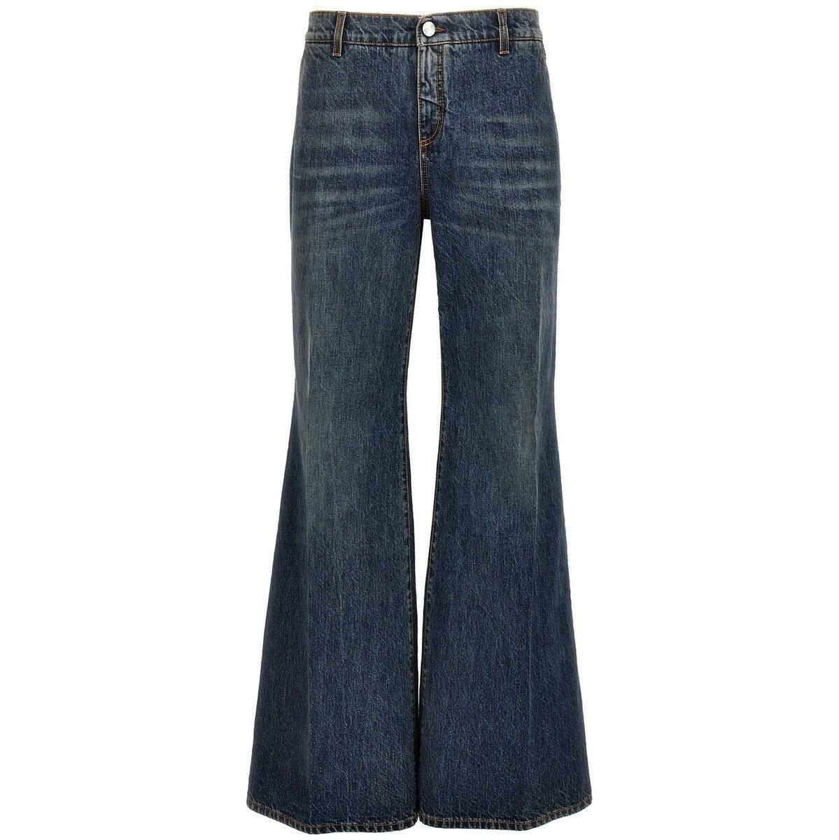 ETRO エトロ ブルー Blue Logo embroidery jeans デニム メンズ 秋冬2023 1W8259648250 【関税・送料無料】【ラッピング無料】 ju