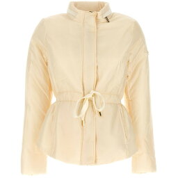 マイケル・コース ダウンジャケット レディース MICHAEL KORS マイケルコース ホワイト White Drawstring down jacket ジャケット レディース 春夏2024 MH320D63SB110 【関税・送料無料】【ラッピング無料】 ju