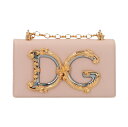 【10周年記念クーポン！P4倍！】 DOLCE&GABBANA ドルチェ&ガッバーナ ピンク Pink 'DG Girl' mini crossbody bag バッグ レディース 秋冬2023 BI1416AW07080412 【関税・送料無料】【ラッピング無料】 ju