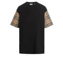 【15,000円以上ご購入で1,000円OFF！】 BURBERRY バーバリー ブラック Black 'Carrick' t-shirt Tシャツ レディース 春夏2023 8043057BLACK 【関税・送料無料】【ラッピング無料】 ju