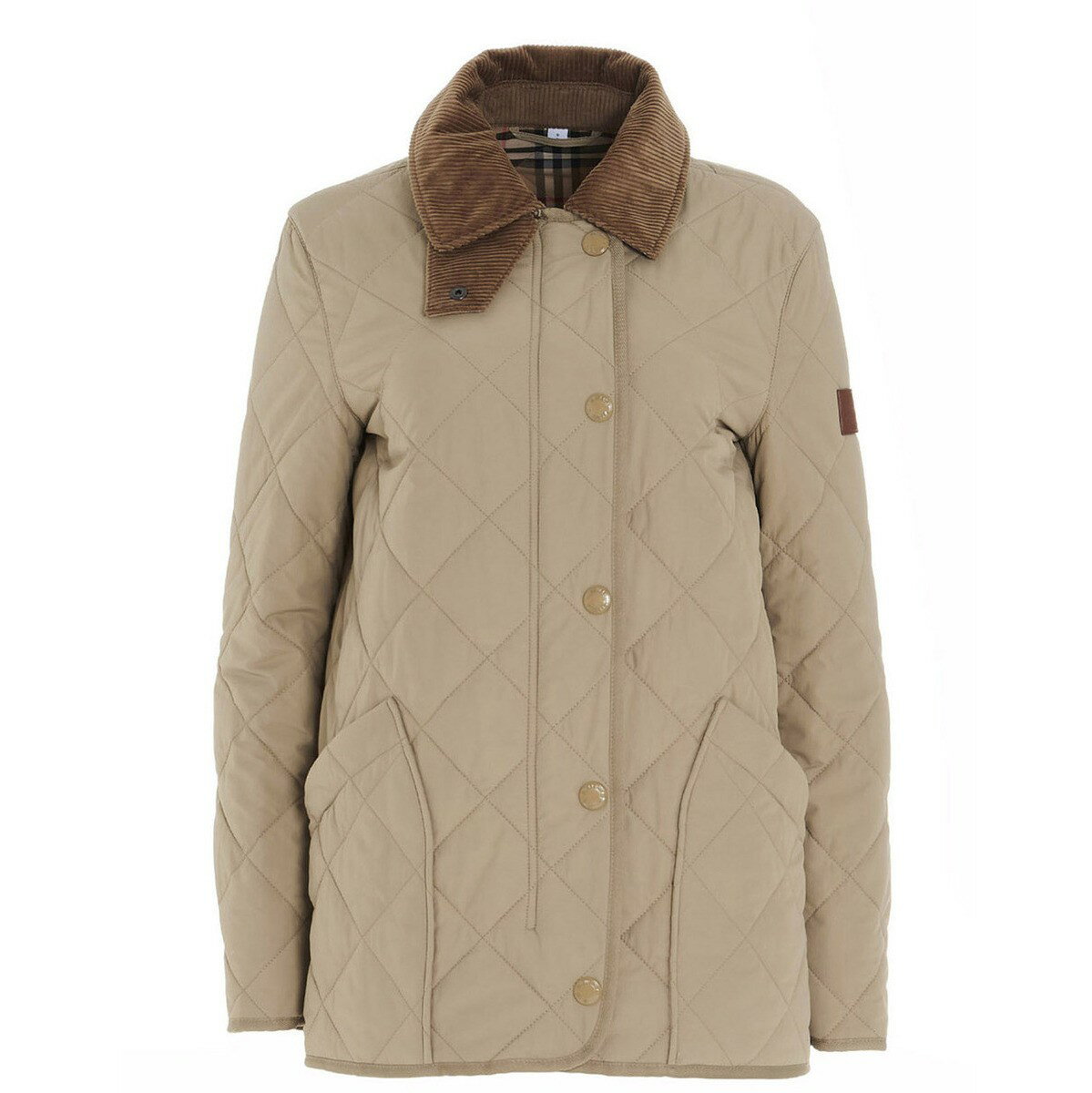 BURBERRY バーバリー ベージュ Beige Quilted jacket コート レディース 秋冬2023 8021468HONEY 【関税..