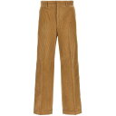 【本日ポイント4倍!!】 パーム エンジェルス PALM ANGELS ズボン パンツ メンズ ベージュ Trousers 'Corduory Suit Tape' pants PMCA128F23FAB00161036103 Beige 関税 送料無料 ラッピング無料 2023AW ju