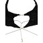 MUGLER ߥ奰졼 ֥å Black Reggiseno bikini catene ० ǥ 2023 23S5BW00078611999 ڴǡ̵ۡڥåԥ̵ ju