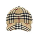 【15,000円以上1,000円OFF!!】 BURBERRY バーバリー マルチカラー Multicolor Check cap 帽子 メンズ 秋冬2023 8075641ARCHIVEBEIGE 【関税・送料無料】【ラッピング無料】 ju