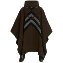 【0の付く日ポイント4倍】 BURBERRY バーバリー ブラウン Brown 'Wootton' poncho コート レディース 秋冬2022 8058151DARKBIRCHBROWN 【関税・送料無料】【ラッピング無料】 ju