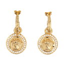 【15,000円以上1,000円OFF!!】 VERSACE ヴェルサーチ ゴールド Gold 'Icon Medusa’ earrings ジュエリー レディース 秋冬2023 DG2D748DJMXD01O 【関税・送料無料】【ラッピング無料】 ju