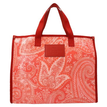 ETRO エトロ Red 'Globetrotter' shopping bag トートバッグ レディース 秋冬2022 1N7648626750 【関税・送料無料】【ラッピング無料】 ju