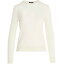 THEORY ꡼ White Cashmere sweater ˥åȥ ǥ 2023 J0118711C05 ڴǡ̵ۡڥåԥ̵ ju