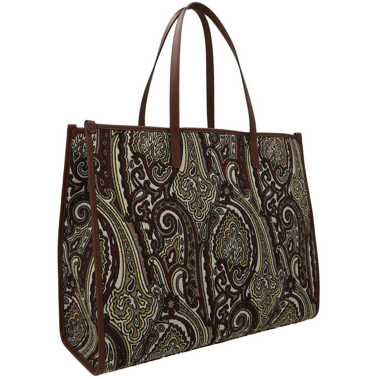 ETRO エトロ Bordeaux 'Globetrotter' shopping bag トートバッグ レディース 秋冬2022 1N0098666300 【関税・送料無料】【ラッピング無料】 ju