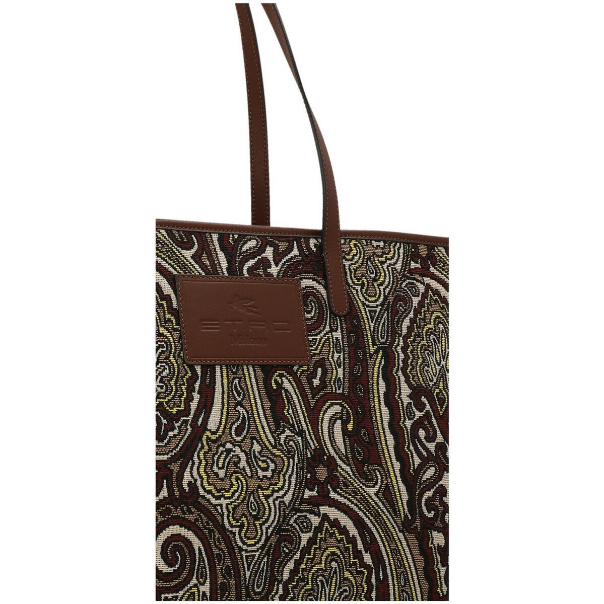 ETRO エトロ Bordeaux 'Globetrotter' shopping bag トートバッグ レディース 秋冬2022 1N0098666300 【関税・送料無料】【ラッピング無料】 ju