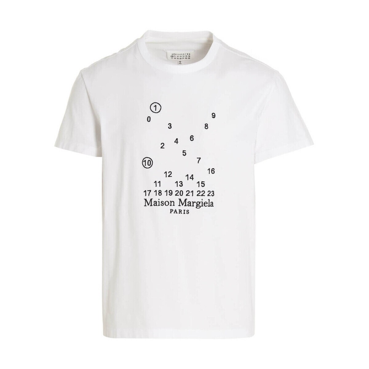 ᥾ ޥ른 MAISON MARGIELA T  ֥å T-shirts Logo embroidery T-shi...