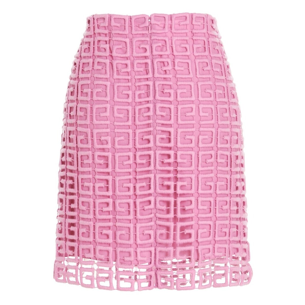 GIVENCHY/ジバンシィ Pink '4G Guipure’ skirt レディース 秋冬2021 BW40HP20AQ650 ju