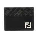 フェンディ 財布（メンズ） 【15,000円以上ご購入で1,000円OFF！】 FENDI フェンディ ブラック Black 'FF Squared' card holder 財布 メンズ 秋冬2023 7M0164AFF2F0GXN 【関税・送料無料】【ラッピング無料】 ju