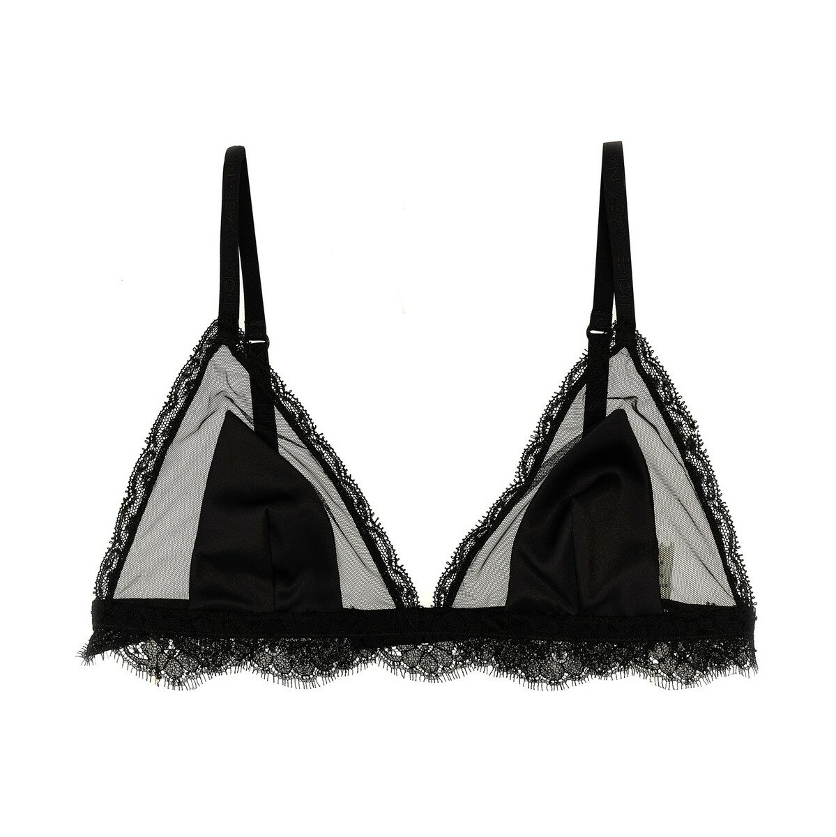 ドルチェ&ガッバーナ 【本日5の付く日ポイント4倍!】 DOLCE&GABBANA ドルチェ&ガッバーナ ブラック Black Lace silk tulle bra アンダーウェア レディース 秋冬2023 O1E31TONN35N0000 【関税・送料無料】【ラッピング無料】 ju