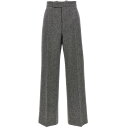 【1000円OFFクーポン配布中!!】 ヴィヴィアン・ウエストウッド VIVIENNE WESTWOOD ズボン パンツ レディース グレー Trousers 'Lauren' pants 1F01000GW00MXLRO314 Gray 関税 送料無料 ラッピング無料 2023AW ju