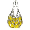 【15,000円以上1,000円OFF!!】 DSQUARED2 ディースクエアード イエロー Yellow 'Cage' handbag バッグ レディース 秋冬2023 HBW005559206980M2502 【関税・送料無料】【ラッピング無料】 ju