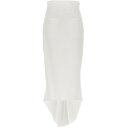 【15,000円以上1,000円OFF!!】 PRADA プラダ ホワイト White Cotton sheath skirt スカート レディース 秋冬2023 P161X13QAF0009 【関税・送料無料】【ラッピング無料】 ju