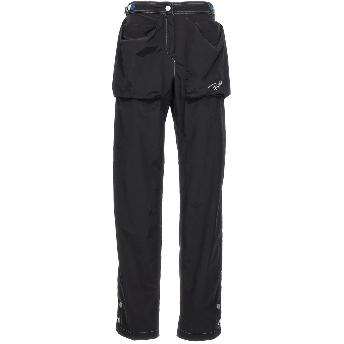 EMILIO PUCCI ߥꥪ ץå ֥å Black Logo nylon pants ѥ ǥ 2023 3RRT103R627999 ڴǡ̵ۡڥåԥ̵ ju