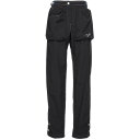 EMILIO PUCCI エミリオ プッチ ブラック Black Logo nylon pants パンツ レディース 秋冬2023 3RRT103R627999 【関税・送料無料】【ラッピング無料】 ju