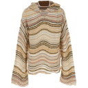 ヴィテッリ VITELLI セーター ニットウェア メンズ マルチカラー Knitwear 'Peacock Monster' hooded sweater SS23D10A16MWJ14MULTICOLOR Multicolor 関税 送料無料 ラッピング無料 2023SS ju