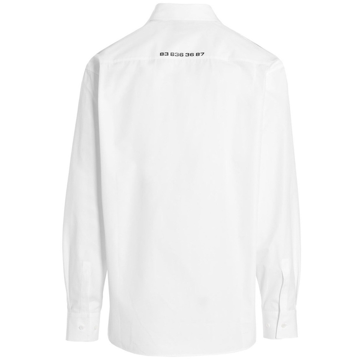 VTMNTS ヴェトモン White 'Police’ shirt シャツ メンズ 春夏2022 VL12SH250WWHITE 【関税・送料無料】【ラッピング無料】 ju