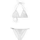 【15,000円以上ご購入で1,000円OFF！】 GUCCI グッチ ホワイト White Logo bikini スイムウェア レディース 秋冬2023 743008XHAHD9210 【関税・送料無料】【ラッピング無料】 ju