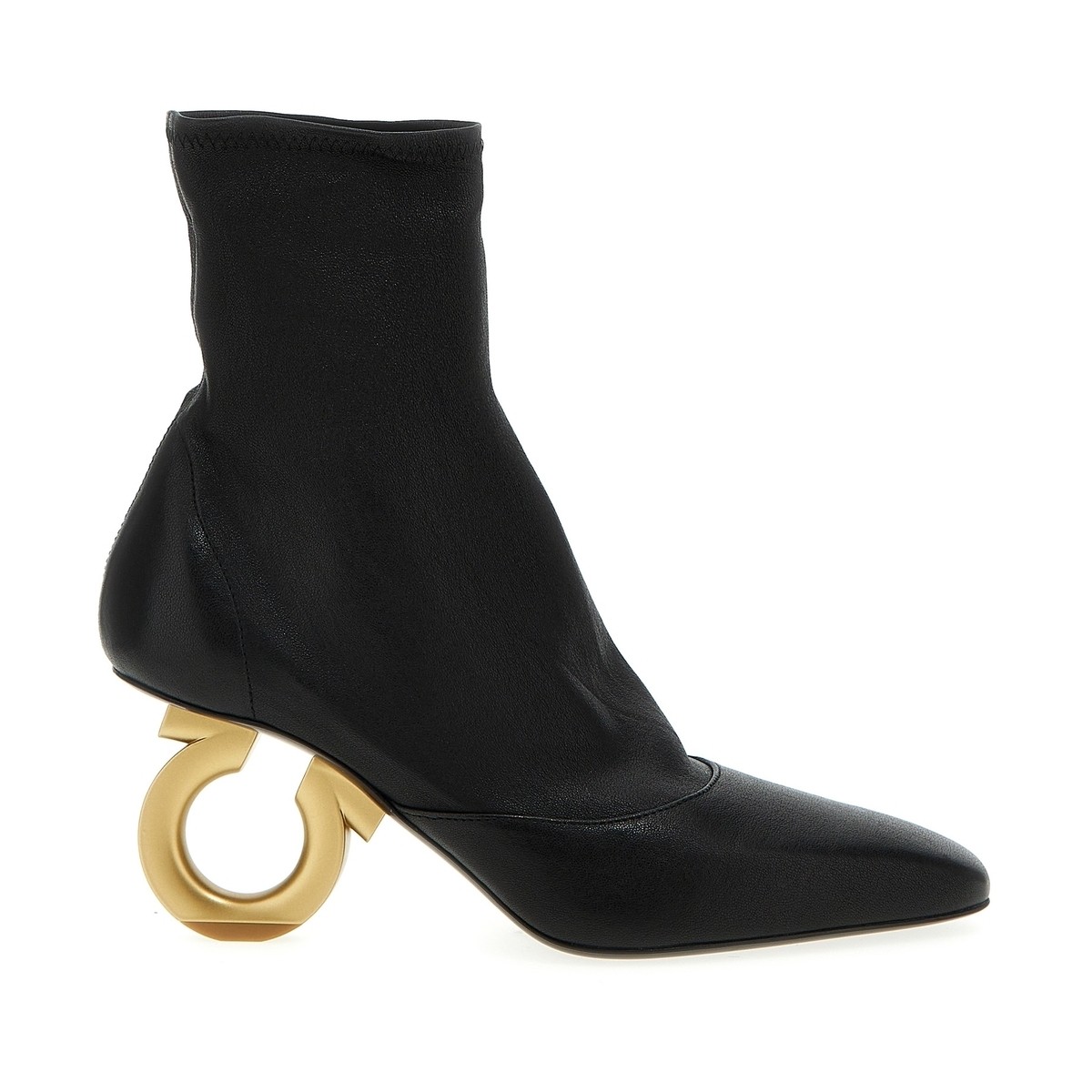 ݥȺ4!! ե饬 FERRAGAMO ֡ ǥ ֥å Boots 'Adhar' ankle boot...