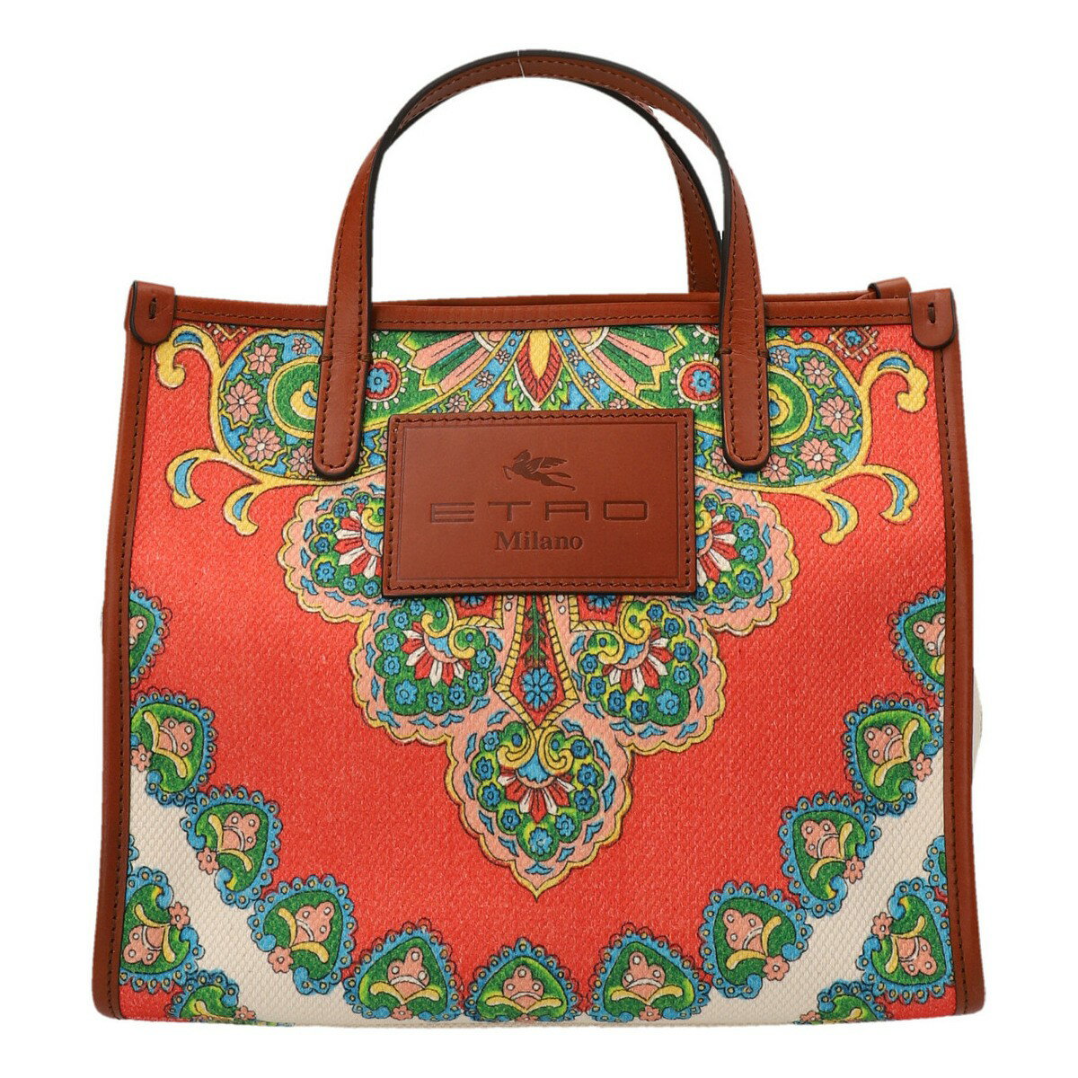 ETRO エトロ Multicolor 'Globetrotter’ shopping bag トートバッグ レディース 秋冬2022 1N6328654600 【関税・送料無料】【ラッピング無料】 ju