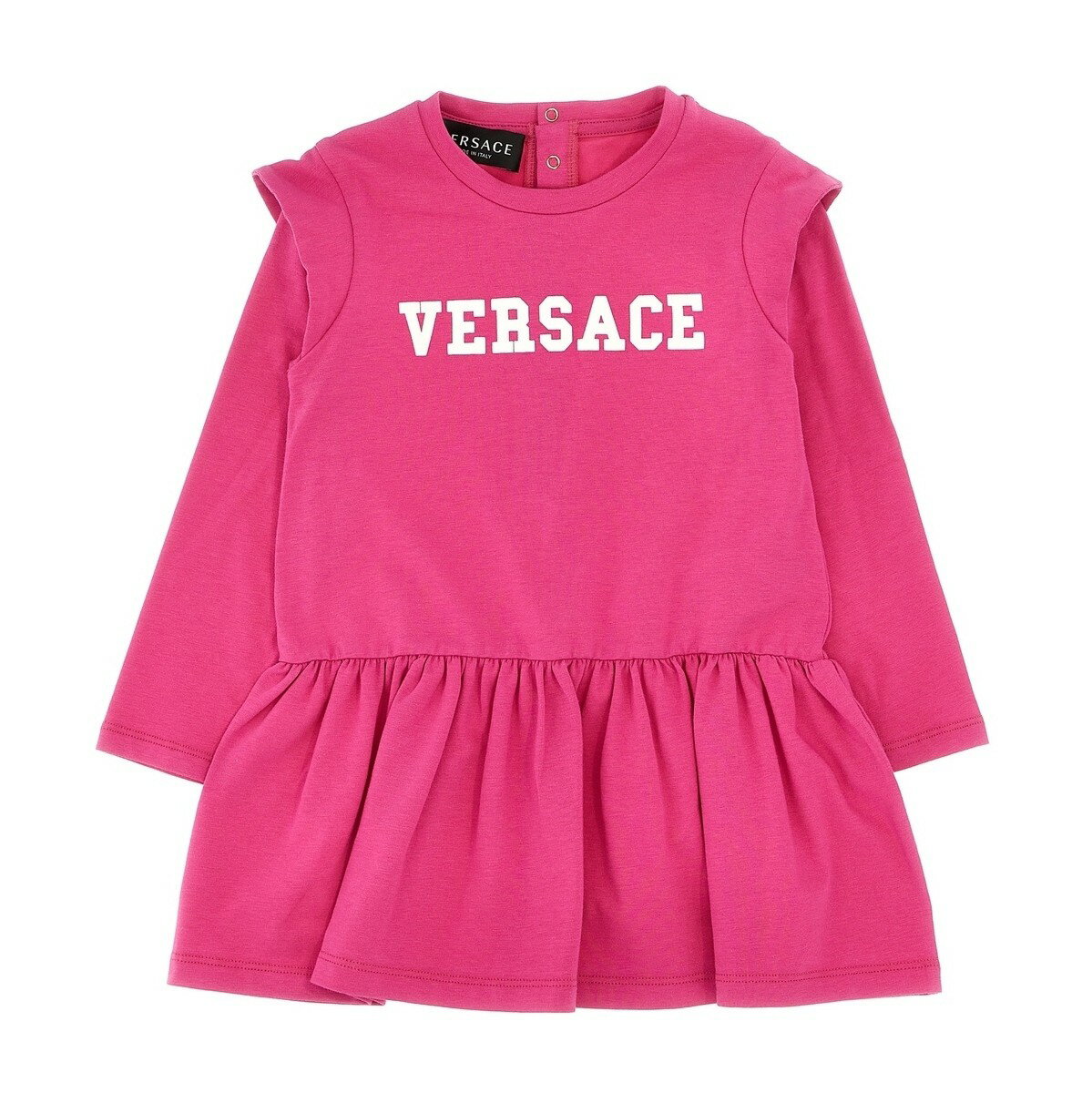 【本日5の付く日ポイント4倍!】 VERSACE versace パープル Fuchsia Logo ...