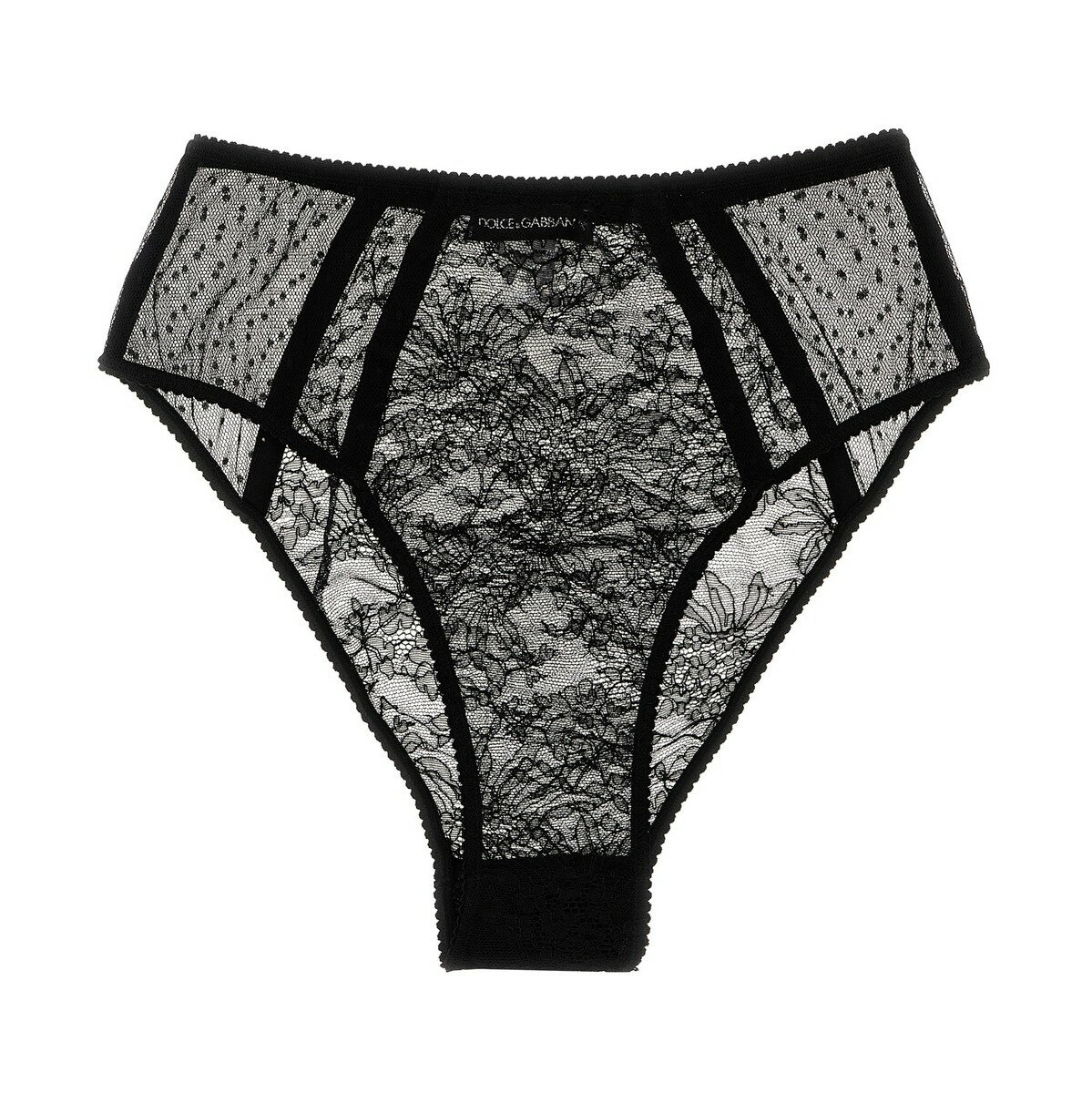 ドルチェ&ガッバーナ 【土日限定クーポン配布中！】 DOLCE&GABBANA ドルチェ&ガッバーナ ブラック Black Lace briefs アンダーウェア レディース 秋冬2023 O2C71TONO24N0000 【関税・送料無料】【ラッピング無料】 ju