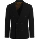 【本日0の付く日ポイント4倍!!】 MAURIZIO MIRI マウリッツォ ミリ ブラック Black 'Sam’ blazer jacket ジャケット メンズ 秋冬2022 SAM10809NERO 【関税・送料無料】【ラッピング無料】 ju