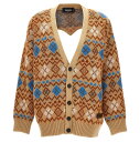 DSQUARED2 ディースクエアード マルチカラー Multicolor 'Heart Vintage Shetland' cardigan ニットウェア レディース 秋冬2023 S72HA1154S18363961 【関税・送料無料】【ラッピング無料】 ju