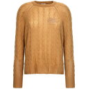 【0の付く日ポイント4倍】 ETRO エトロ ベージュ Beige Logo sweater ニットウェア レディース 秋冬2023 127939200800 【関税・送料無料】【ラッピング無料】 ju