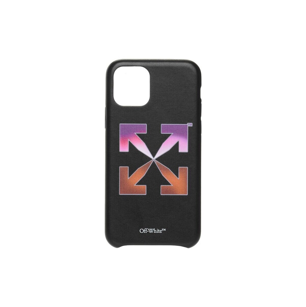 OFF WHITE オフホワイト Black Gradient Arrows' iPhone 11 Pro cover ファッション小物 レディース 春夏2021 OWPA012R21LEA00110841084