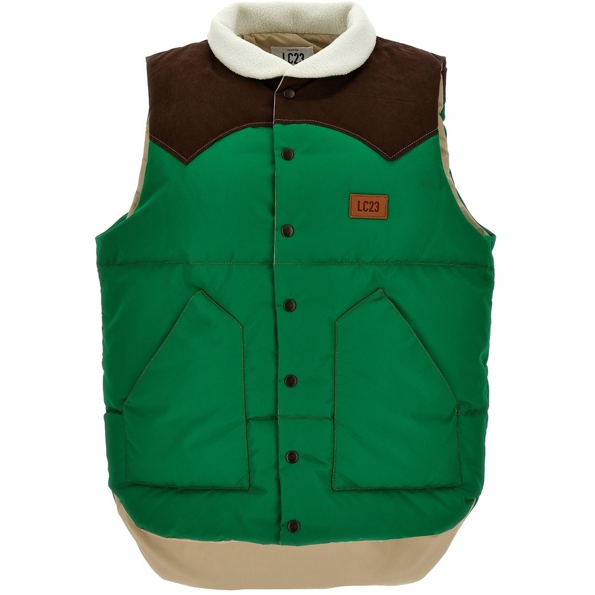 LC23 륷˥奦 ꡼ Green 'Paneled' vest ٥  2023 V901GREEN ڴǡ̵ۡڥåԥ̵ ju