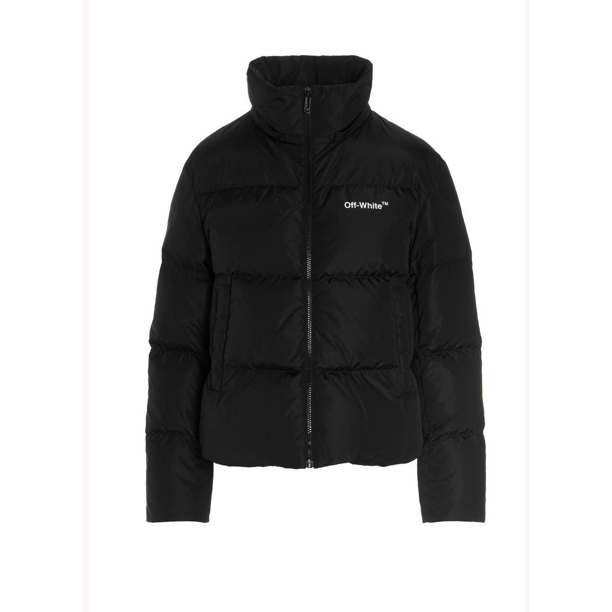 OFF WHITE オフホワイト Black 'Diag' down jacket ジャケット レディース 秋冬2022 OWED001C99FAB00110011001 【関税・送料無料】【ラッピング無料】 ju