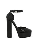 【1000円OFFクーポン配布中!】 ドルチェ&ガッバーナ DOLCE&GABBANA ハイヒール パンプス レディース ブラック High heels 'Capri’ pumps CD1727A103780999 Black 関税 送料無料 ラッピング無料 2023SS ju