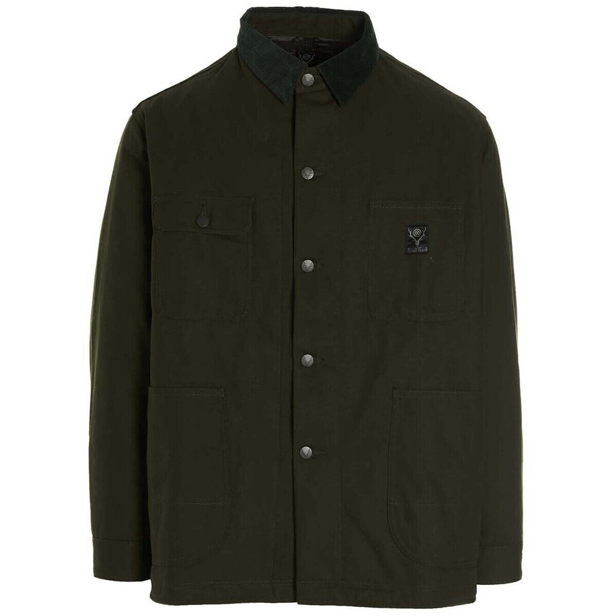 SOUTH2 WEST8 サウスツーウエストエイト グリーン Green 'Coverall' jacket コート メンズ 秋冬2022 LQ709AGREEN 【関税・送料無料】【ラッピング無料】 ju